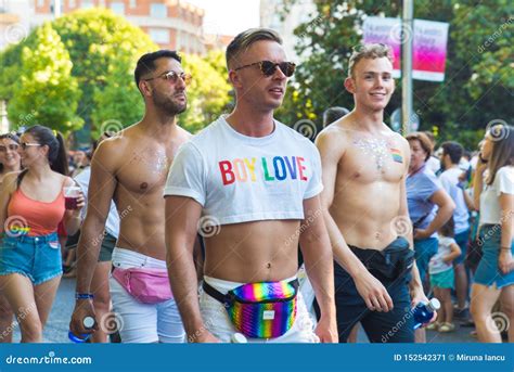 Madrid Spain July Gay Pride Orgullo Gay Parade Editorial Photo Image Of