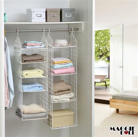 Tribesigns garment rack, 75 inch heavy duty freestanding closet organizer for hanging clothes, large open wardrobe closet with hanging rods (white) $179.99. Wardrobe Storage DIY Hanger Hanging Closet Organizer ...