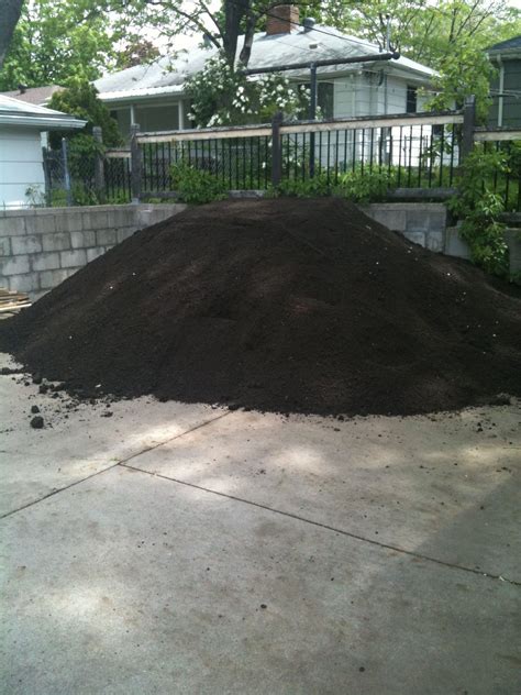 Cubic Yard Of Topsoil Coverage