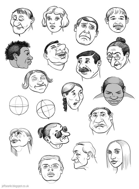 Jeff Searle Drawing Simple Heads