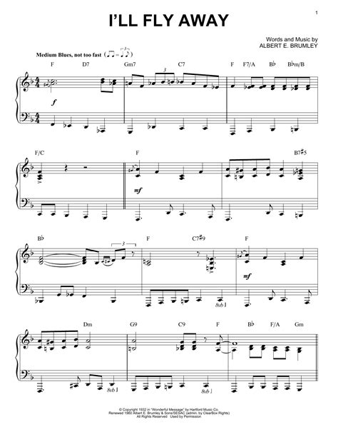 I Ll Fly Away Lyrics And Chords Sheet And Chords Collection