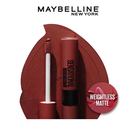 Buy Maybelline New York Sensational Liquid Matte Upbeat Crimson Ml Online At Best Price