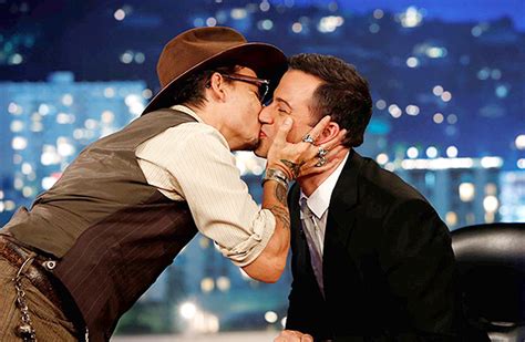 Johnny Depp Y Jimmy Kimmel Ay Cómo Son Los Loc El Mundo