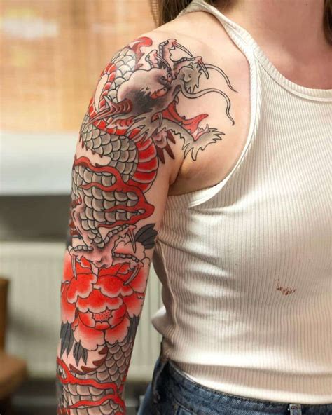 Top 57 Best Dragon Tattoos For Women 2021 Inspiration Guide