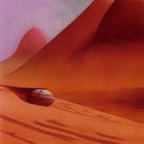 The Desert World Of Dune Arrakis By Bruce Pennington Stable