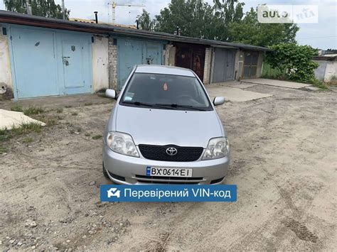 Autoria Продам Тойота Королла 2003 Bx0614ei бензин 16 седан бу у