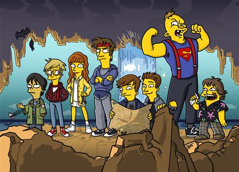 Películas Y Personajes De Los 80s Simpsonizados