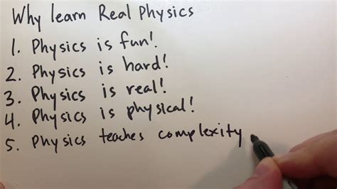 Why Learn Physics Youtube