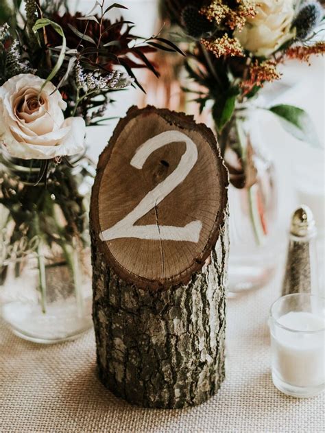 15 Unique Wedding Table Numbers Well Help You Recreate