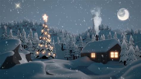 Best 🏆 Christmas Snow Scene Snow Screensaver Ambience 4k Winter