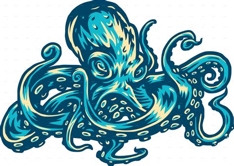 Vector Octopus by Amillustrated | GraphicRiver