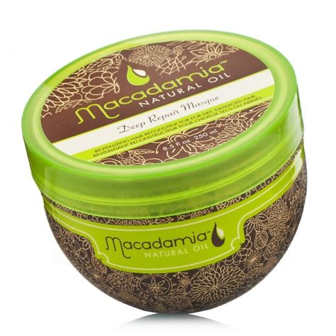 This powerful oil provides protection from hair from frequent hair washing and offering an outstanding aroma. Macadamia Natural Oil Healing Oil Deep Repair Masque ...