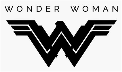 Wonderwoman Mt Black Justice League Wonder Woman Logo Hd Png