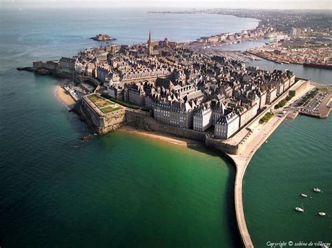 Walled Port City Of Saint Malo In France Pics