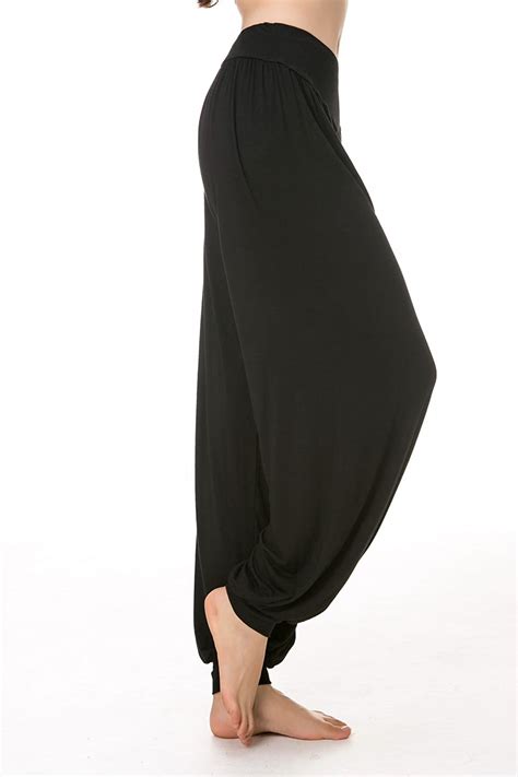 Lanmay Womens Elastic Soft Modal Yoga Sports Pants Dance Harem Pants Clothing