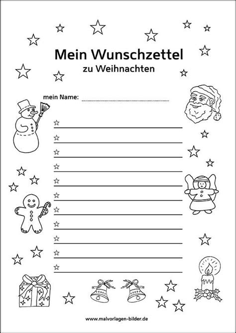 Wir basteln einen peppa wutz weihnachtshampelmann mit vorlagen zum ausdrucken ja, peppa wutz ist hier immer noch sehr. Wunschzettel Vorlage zu Weihnachten | Weihnachten basteln vorlagen, Wunschliste weihnachten ...