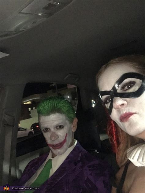 Joker And Harley Quinn Costume Mind Blowing Diy Costumes Photo 34