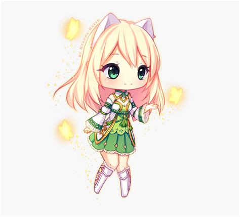 Commission Reveka Chibi By Hyanna Natsu Cute Anime Chibi Girl Hd Png