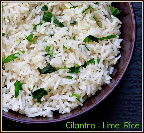 When the rice is done, stir in the vegetable oil, cilantro, lime juice, and zest. A Kaleidoscopic Dream : Cilantro-Lime Rice