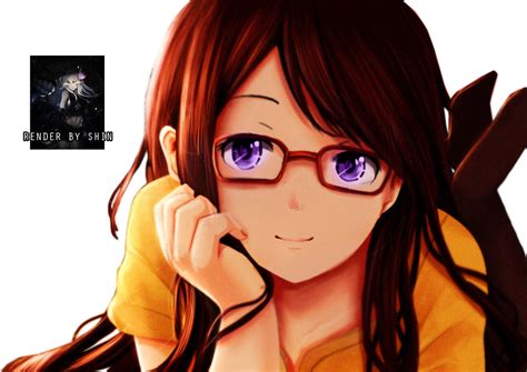 26 images cute anime girl with glasses