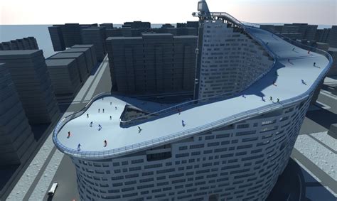Worlds First Apartment Topped With A Ski Slope Could Spring Up In