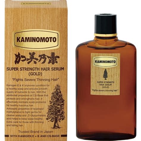 In today's video, i discuss my hair loss and thinning hair. KAMINOMOTO, Super Strength Hair Serum Gold 150ml | Watsons ...