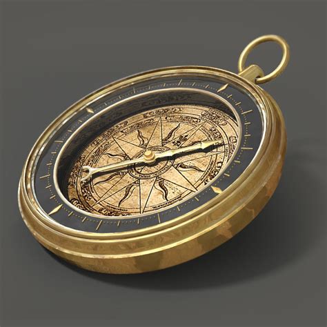 X Vintage Antique Compass