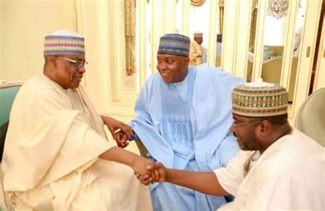 2019saraki Visits Babangida In Minnaphoto Politics Nigeria