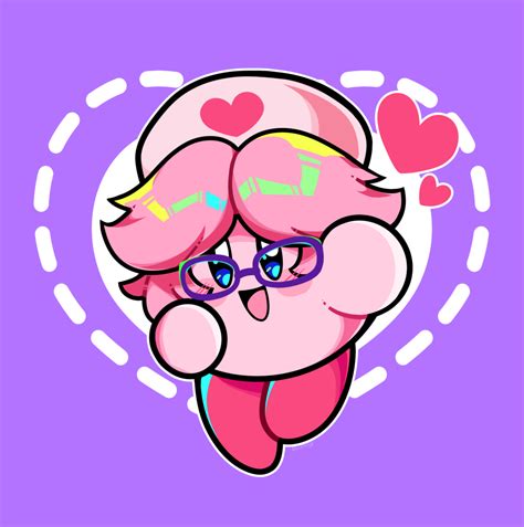 Commission Nurse Kirby By Blushily Kirby Kirby Art Artist