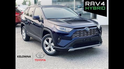 2020 Toyota Rav4 Limited Hybrid Blueprint Blue Youtube