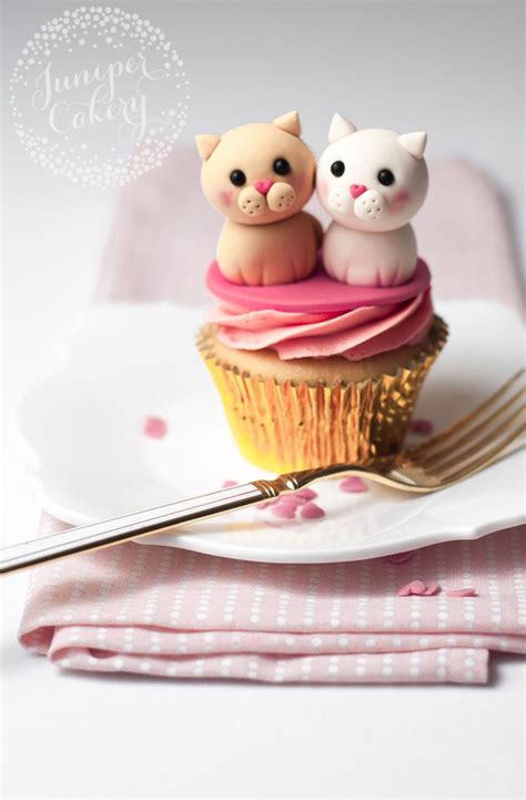 Love Cats Valentine Cupcake Tutorial Perfect For Your Sweetheart