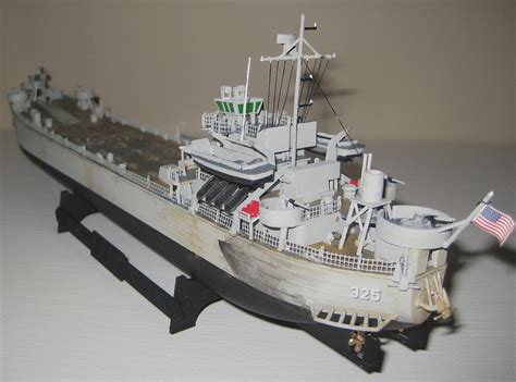 L S T Landing Ship Tank Plastic Model Military Ship Kit Free
