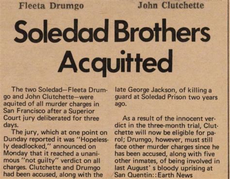 The Bravery Of The Soledad Brothers Jailed Black Activists Charged