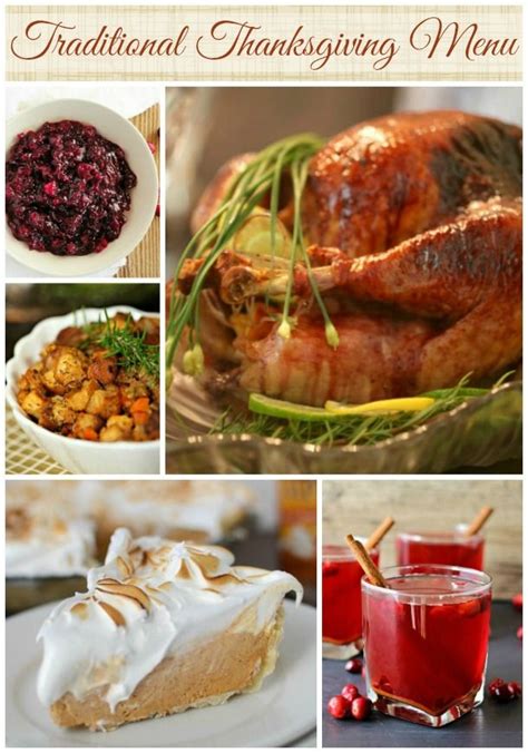 But this cake comes together in a snap because of our shortcut: Traditional Thanksgiving Menu Ideas - turkey stuffing ...