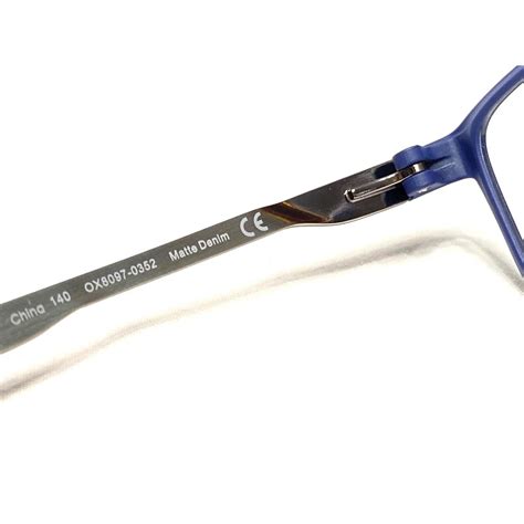 Oakley Steel Line S Ox8097 0352 Mens Blue Denim Eyeglasses Frames 52 17 140 700285845357