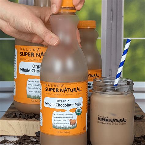 Organic Whole Chocolate Milk Kalona Supernatural