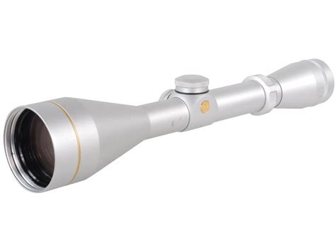 Leupold Vx 2 Rifle Scope 4 12x 50mm Duplex Reticle Silver