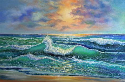 Ocean Spray Painting By Julia Smith Fine Art America