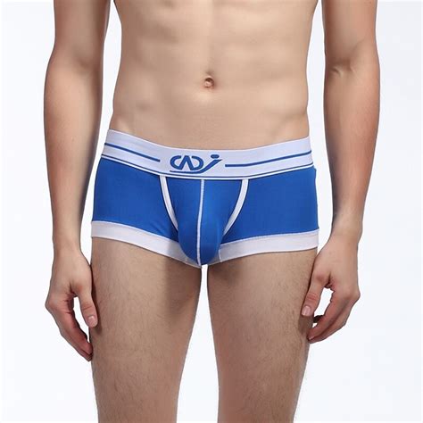 Wangjiang Merk Man Sexy Modal Spandex Boxers Shorts Ondergoed Gays Ice Silk Trunks Slipjesexy