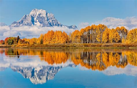 Oxbow Bend In Fall Grand Teton National Park Wy Image By Jameel