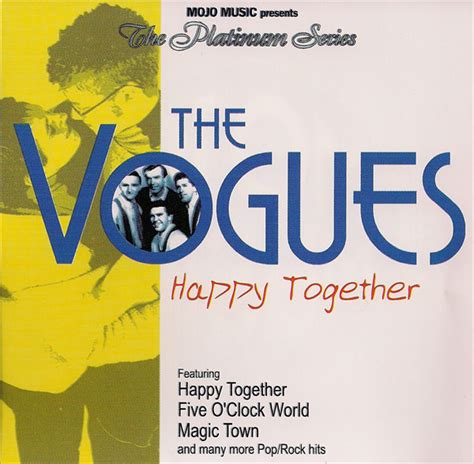 The Vogues Happy Together 2004 Cd Discogs