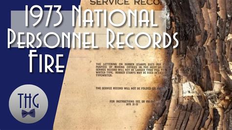 The National Personnel Records Fire Of 1973