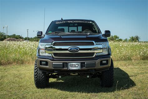 2018 Ford F 150 King Ranch Magma Red Metallic With Fuel Beast Wheels