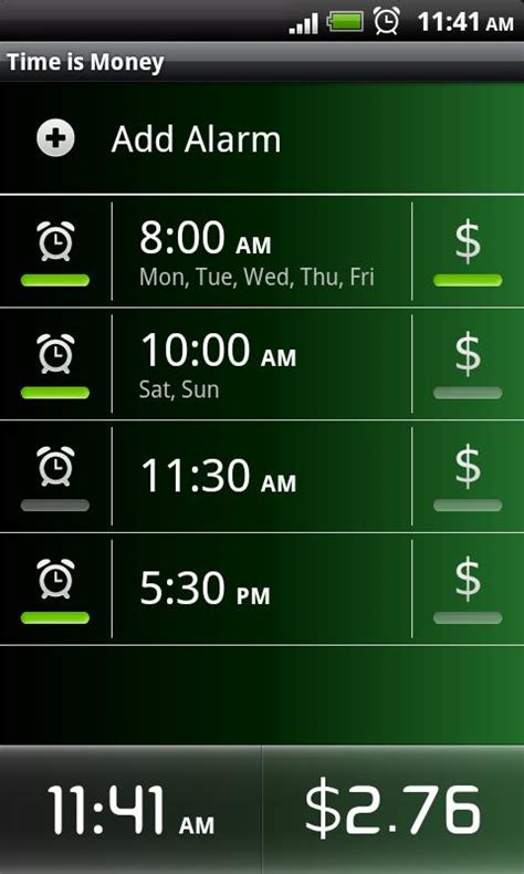 Free/ spare time on your hands to have fun what apps makes you the most money? Time Is Money: Alarm Clock - Android Apps on Google Play
