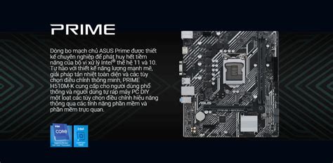 Mainboard Asus Prime H510m K Intel H510 Socket 1200 M Atx 2 Khe Ram