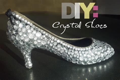 Diy Crystal Shoes Perfect For Weddings Proms Or Just For Fun