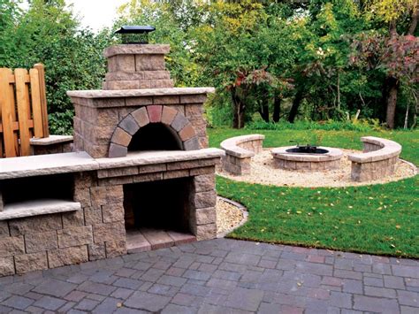 Cobblestone Patio Firepit And Fireplace Welcome To Londonstone