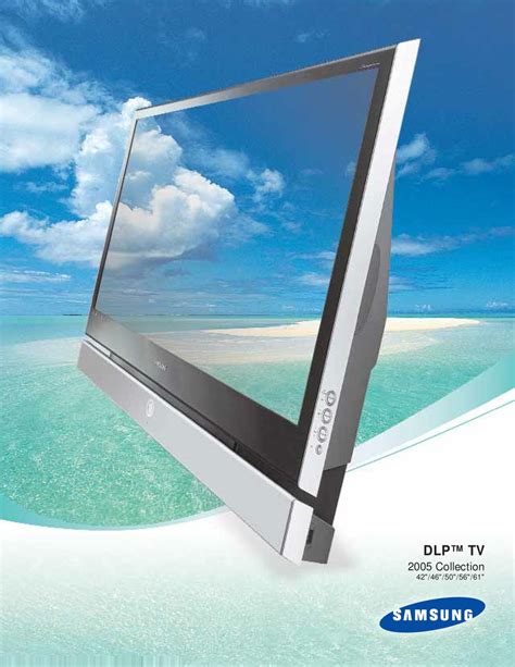 Samsung Hlr6167wx Brochure And Specs Pdf Download Manualslib