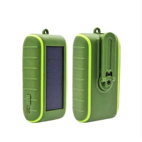 5v 1a 8000mah Newest High Quality Solar Power Bank Mobile Power Pack