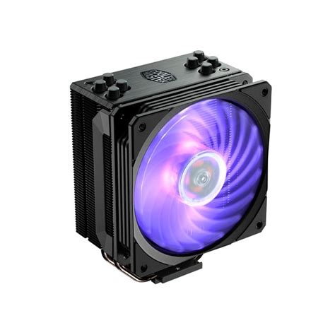 Keep your cpu cool without sacrificing style with the hyper 212 black edition 120mm fan from cooler master. Cooler Master Hyper 212 RGB Black edition - Disipador ...
